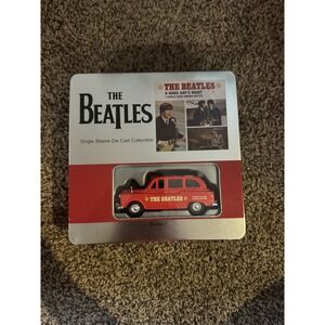 THE BEATLES-SINGLE SLEEVE DIE CAST CAR TIN WITH TSHIRT XL - NO T-SHIRT
